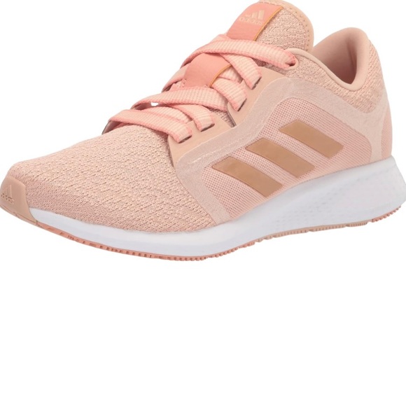 Adidas edge lux prime green apricot/peach colored running shoe. Never worn - Picture 4 of 5